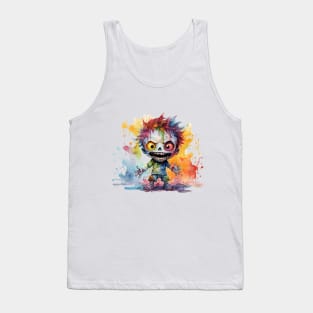 Cute Spooky Zombie Tank Top